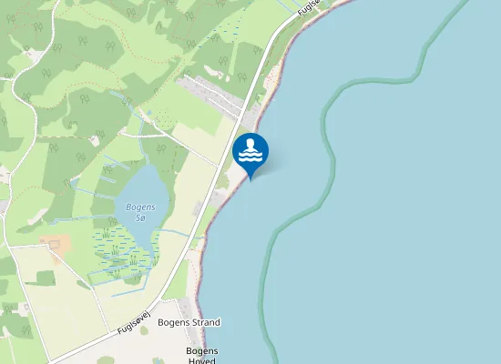 Map of BOGENS STRAND