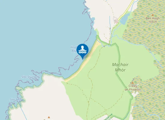 Map of Tràigh Hogh