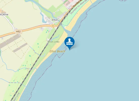 Map of Elliot Beach