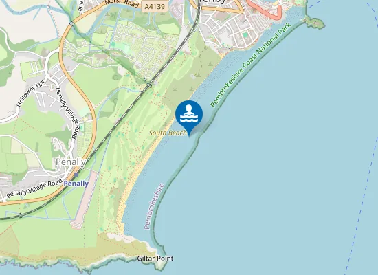Map of South Beach