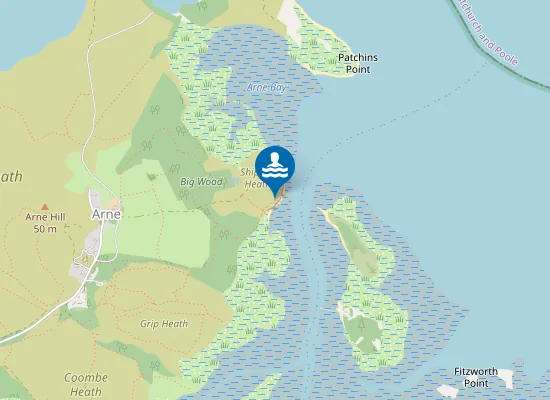 Map of Shipstal Beach