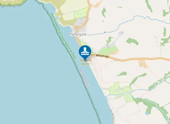 Map of Newgale North