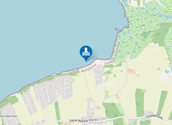 Map of DEJRET STRAND