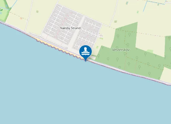 Map of NÆSBY STRAND