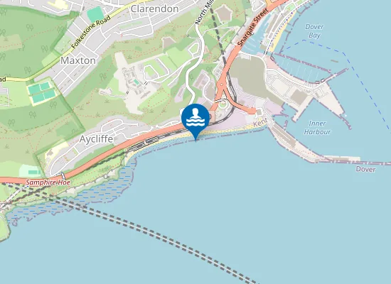 Map of Shakespeare's Beach