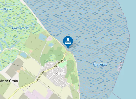 Map of Grain Beach