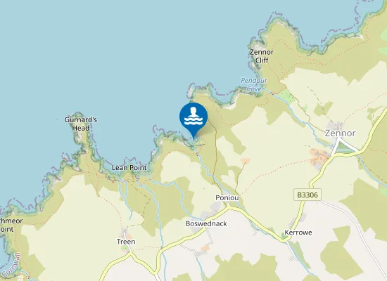 Map of Porthglaze Cove