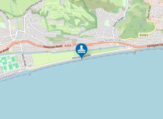 Map of Seabrook Beach