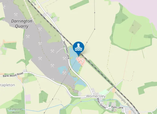 Map of Evolve Endurance Outdoor Swimming & Diving Centre