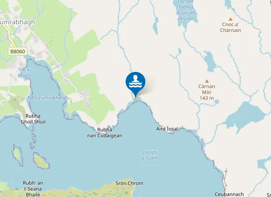 Map of Mol Ceann Eastail
