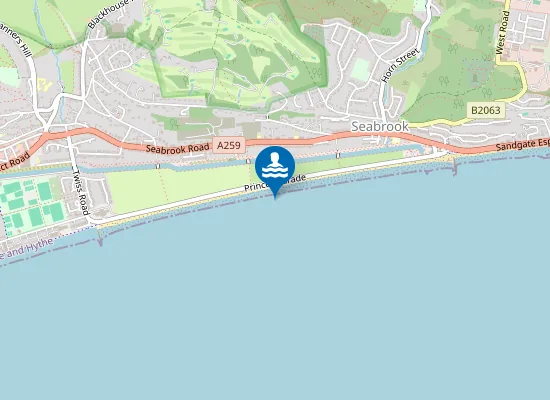 Map of Seabrook Beach