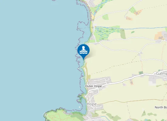 Map of Butter Cove