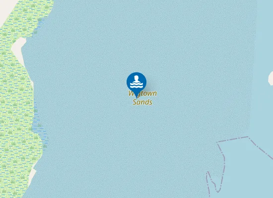 Map of Wigtown Sands