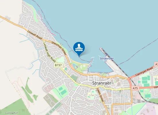 Map of Marine Lake Beach