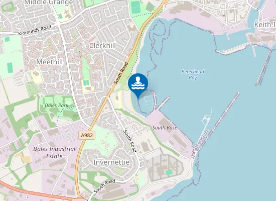 Map of Brickwork Beach