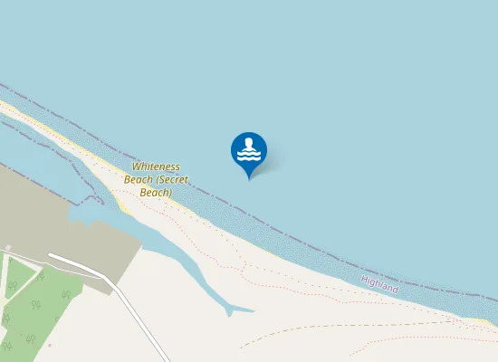 Map of Whiteness Beach (Secret Beach)