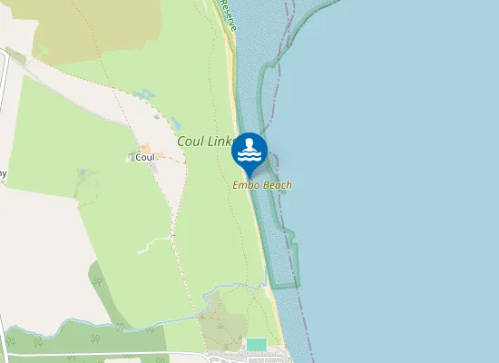 Map of Embo Beach