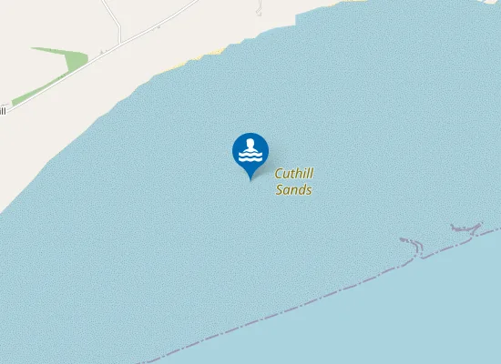 Map of Cuthill Sands