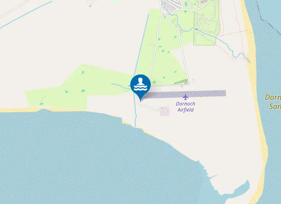 Map of Dornoch Sands