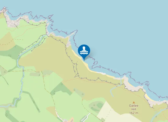 Map of Broad Sands