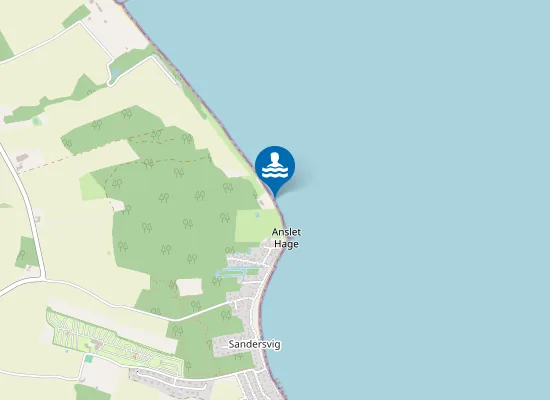 Map of Anslet Hage, Phillipsborg Strand