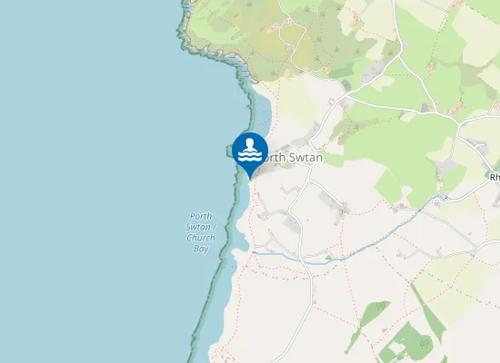 Map of Porth y Pren