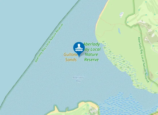 Map of Gullane Sands