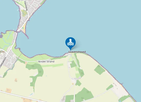 Map of Anslet Strand