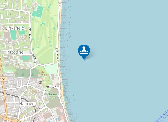 Map of Aberdeen Beach