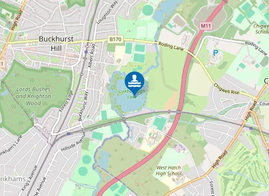 Map of Luxborough Lakes