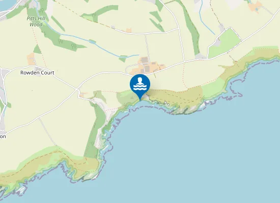 Map of Stoke Beach