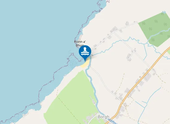 Map of Mealabost Beach