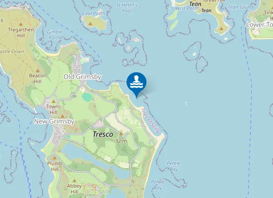 Map of Cradle Porth