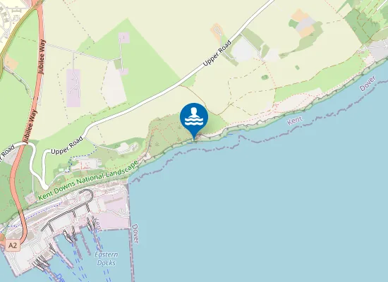 Map of Langdon Beach