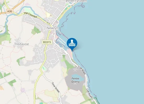 Map of Sandy Cove