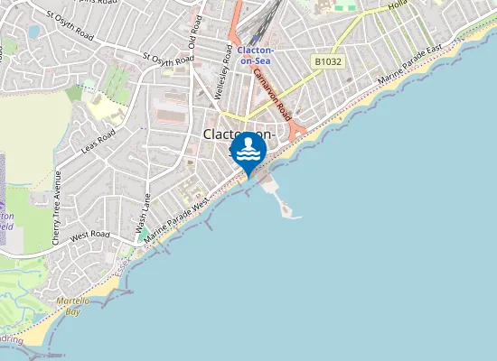 Map of West Beach