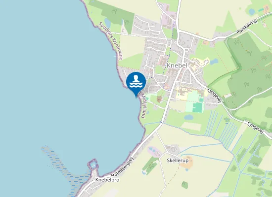 Map of KNEBEL