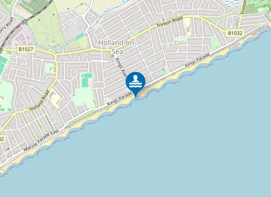 Map of King's Cliff Bay