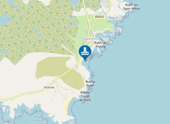 Map of Tràigh na Muic