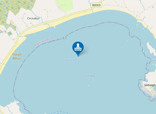 Map of Tràigh Mhòr