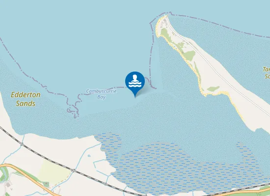 Map of Edderton Sands