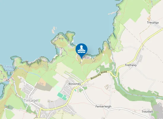 Map of Bossiney haven
