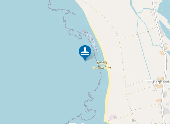 Map of Tràigh na Doirlinn