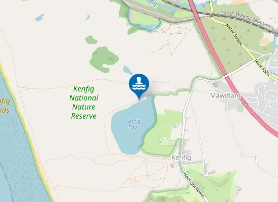 Map of Fish Bench Bay