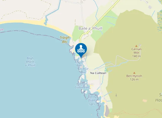Map of Cùil an Lòin Bhàin