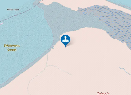Map of Whiteness Sands