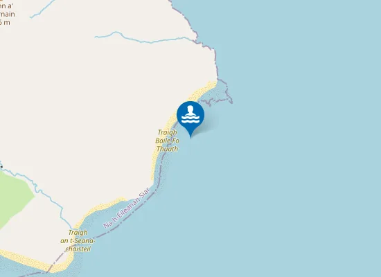 Map of Traigh Baile Fo Thuath