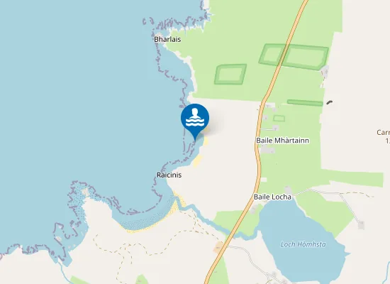 Map of Tràigh Bheireal