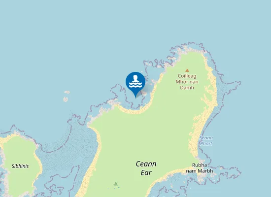 Map of Tràigh Dhòmhnuill