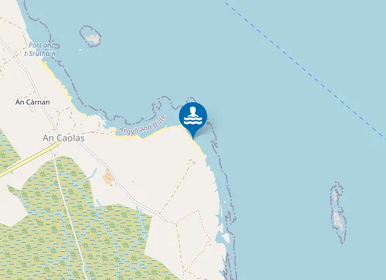 Map of Tràigh na h-Osnaishe